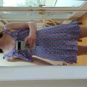 Pomelo floral baby doll dress